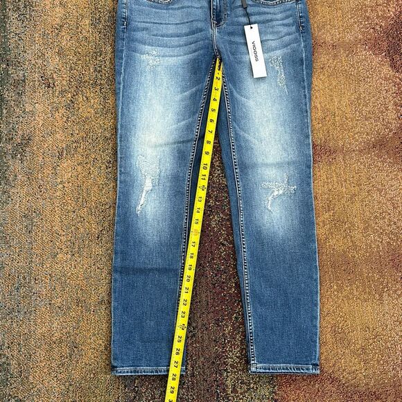 Vigoss Thompson Mid Rise Tomboy Size 31 - Picture 7 of 8